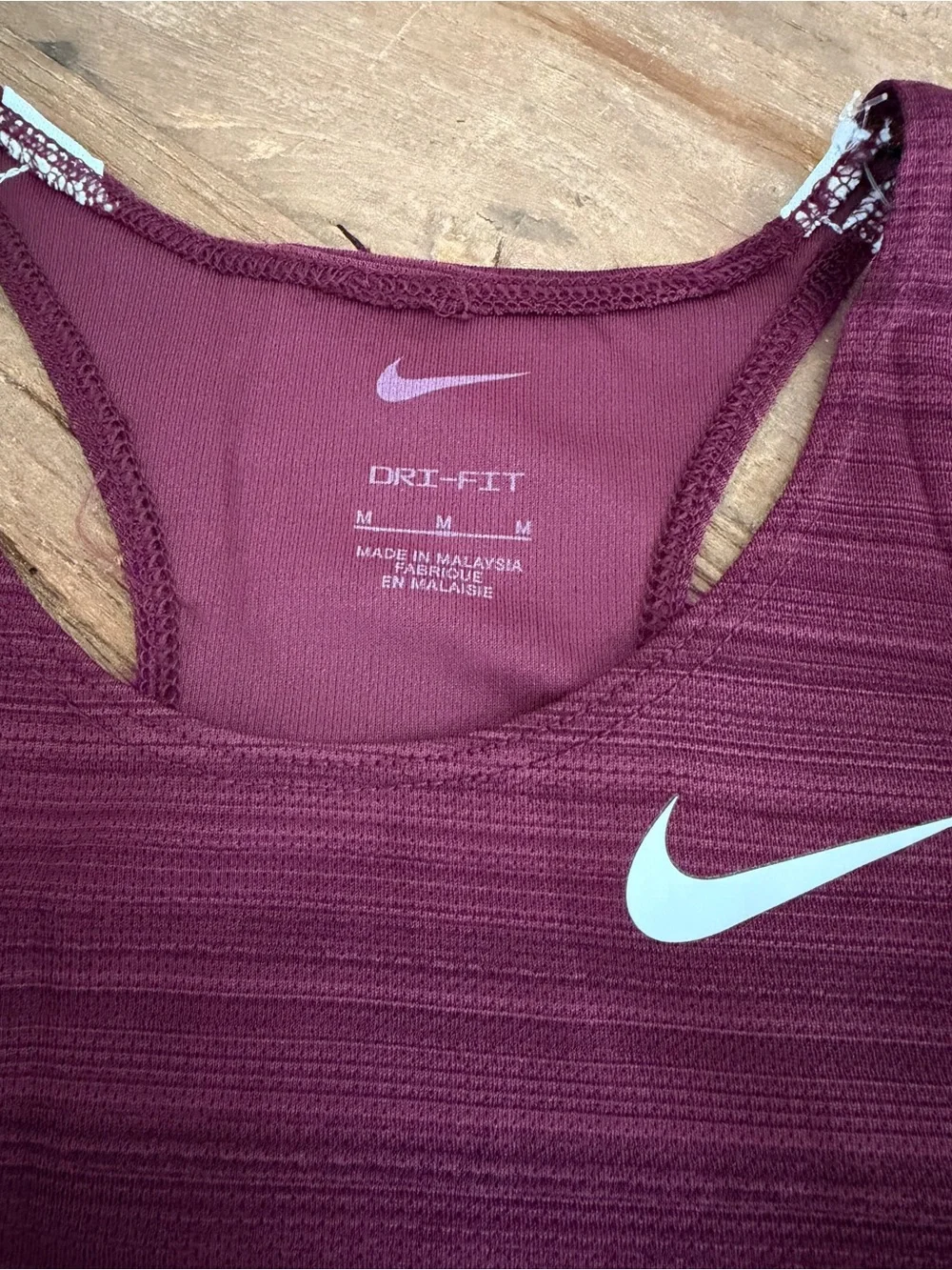 Nike Kids Boys Girls Maroon Running Athletic Tank Top Size M NWT